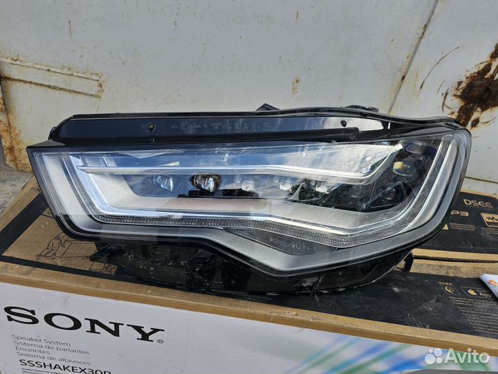 Audi a6 c7 фара диодная левая дорестайлинг