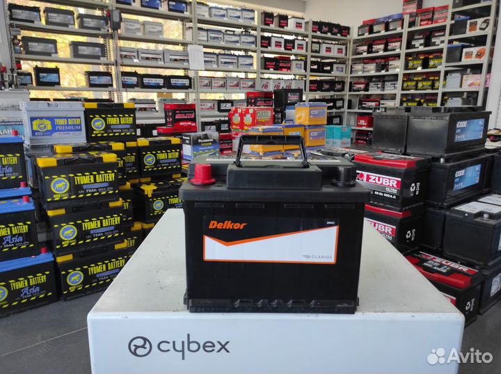 Аккумулятор 65ач 640А Delkor евро прямой полярноcт