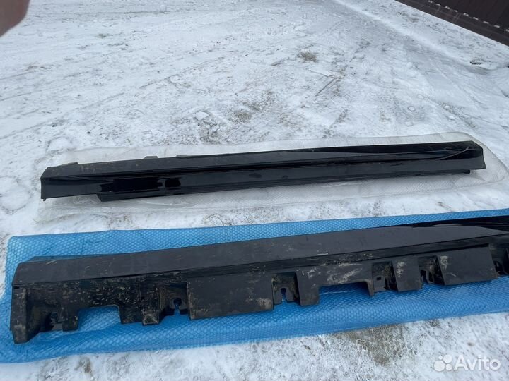 Пороги GLE 167 coupe AMG