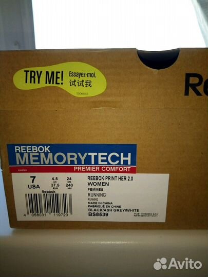 Кроссовки для бега Reebok оригинал