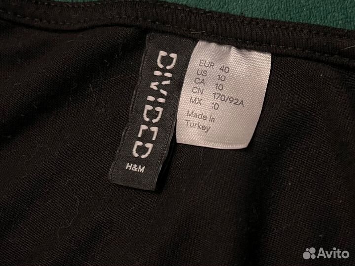 Платье женское HM с удлиненной фатиновой юбкой