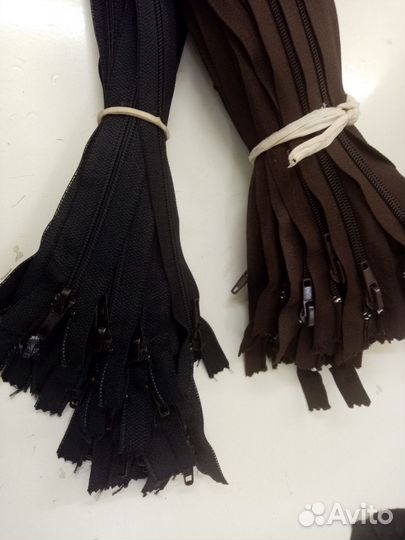 Молнии обувные