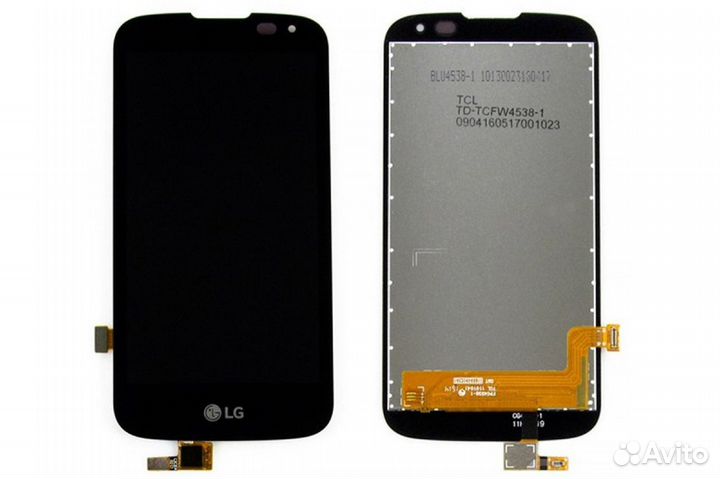 Дисплей для LG K3 LTE (K100DS) +тачскрин (черный)