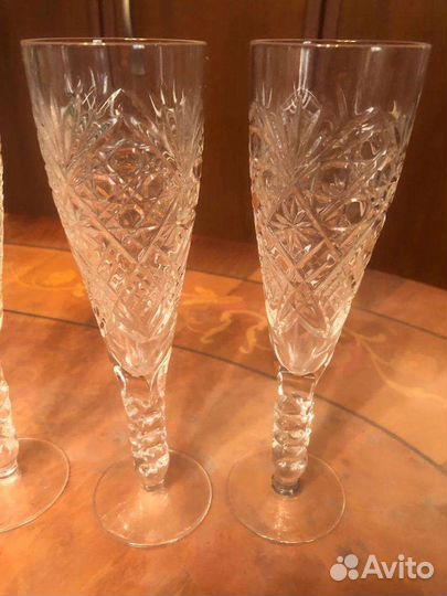 Бокалы Хрусталь разные