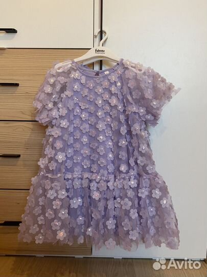 Платье для девочки 110 для двойни