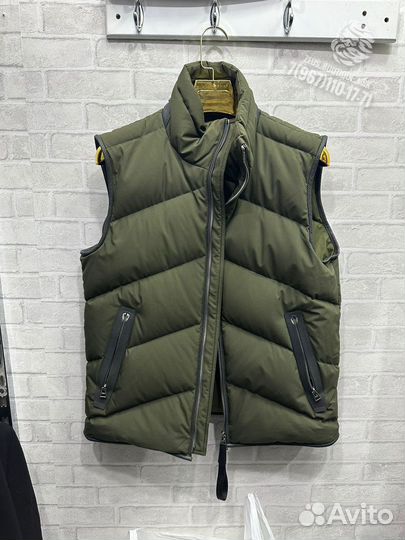 Жилет мужской пуховый Tom Ford зелёный