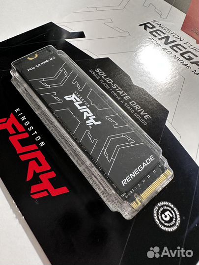 NVMe SSD Kingston Fury Renegade 2 TB (Новый)