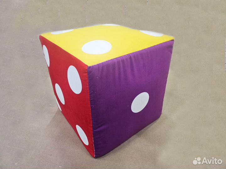 Большой куб игральный куб кубик кости поролон