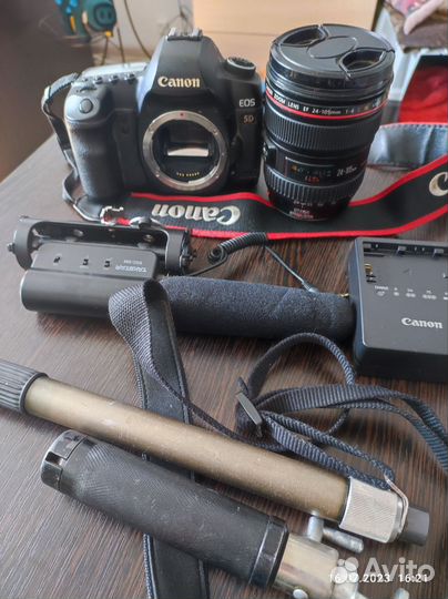 Canon EOS 5D Mark II Body+ объектив + микрофон