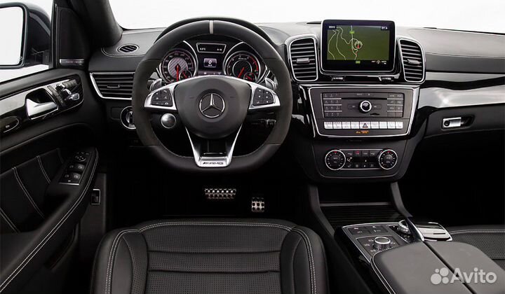 Руль Алькантара Mercedes amg 6.3