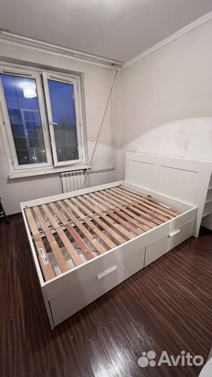 Кровать IKEA brimnes, 160X200