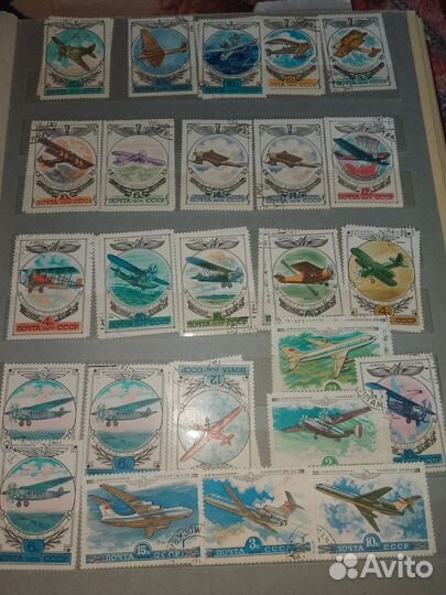 Почтовые марки СССР альбом