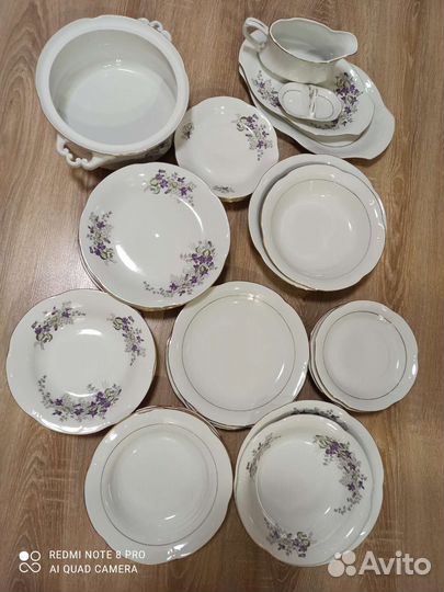 Посуда, сервиз, Пролетарий, Польша, Чехословакия