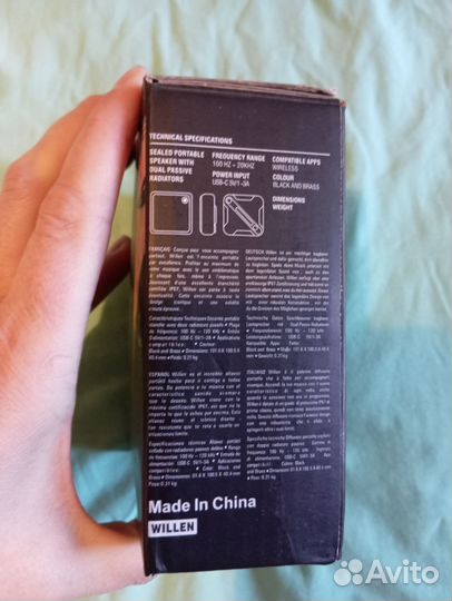 Портативная колонка bluetooth Marshall