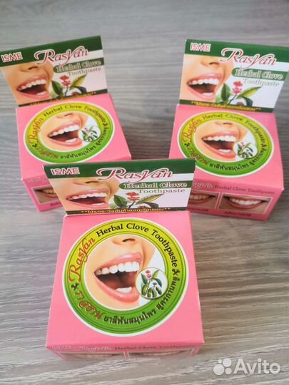 Тайская зубная паста