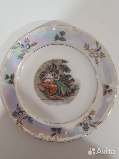 Германия гдр kahla тарелка 16см Мадонна сервиз