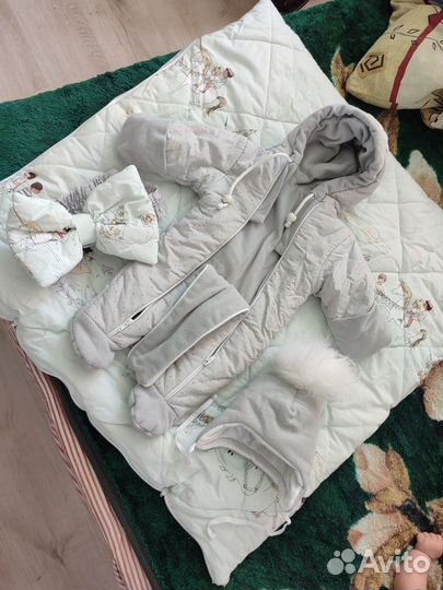 Конверт на выписку зима