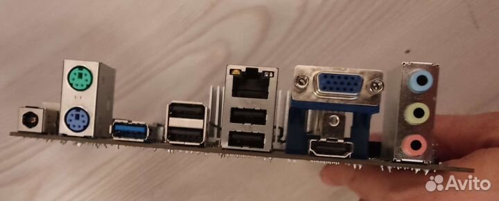 Материнская плата ECS itx с Celeron J1900