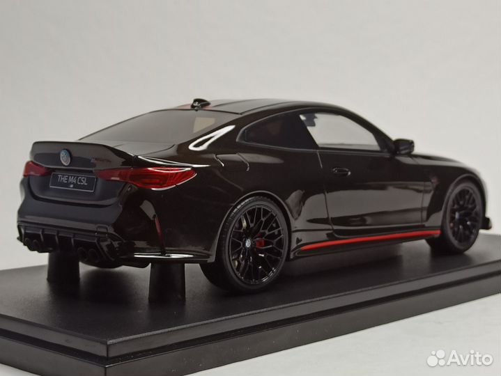 Bmw M4 CSL Black 1:18 Gt Spirit