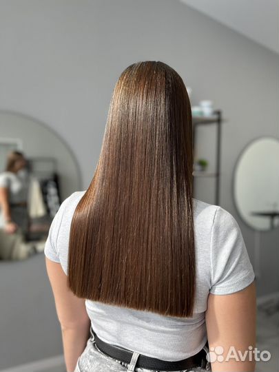 Кератиновое выпрямление волос, ботокс, уход