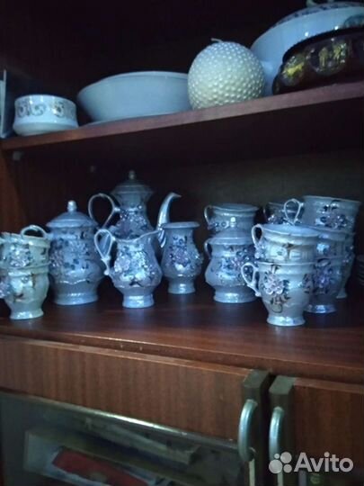 Чайно-кофейный сервиз,винтаж