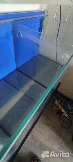 Аквариум 3 секции. Рефрактометр