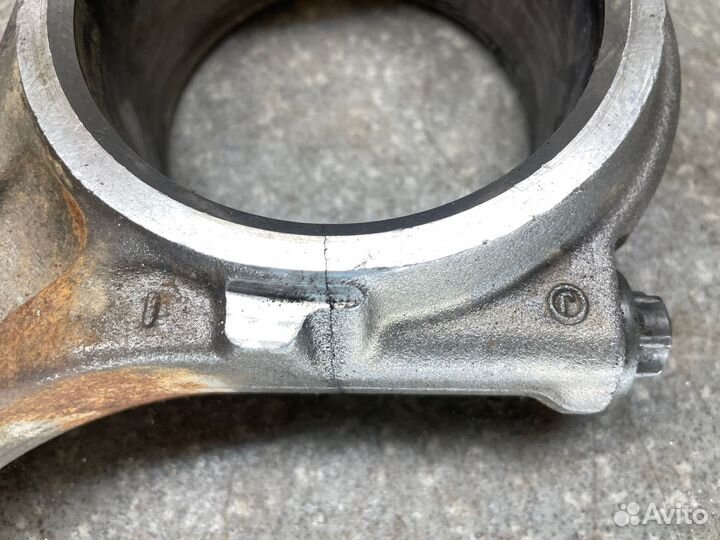 1538036 Шатун под два болта scania скания