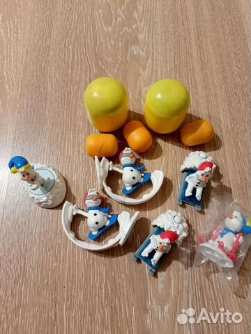 Игрушки из шоколадных яиц Kinder