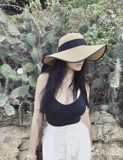 Соломенная шляпа Zara