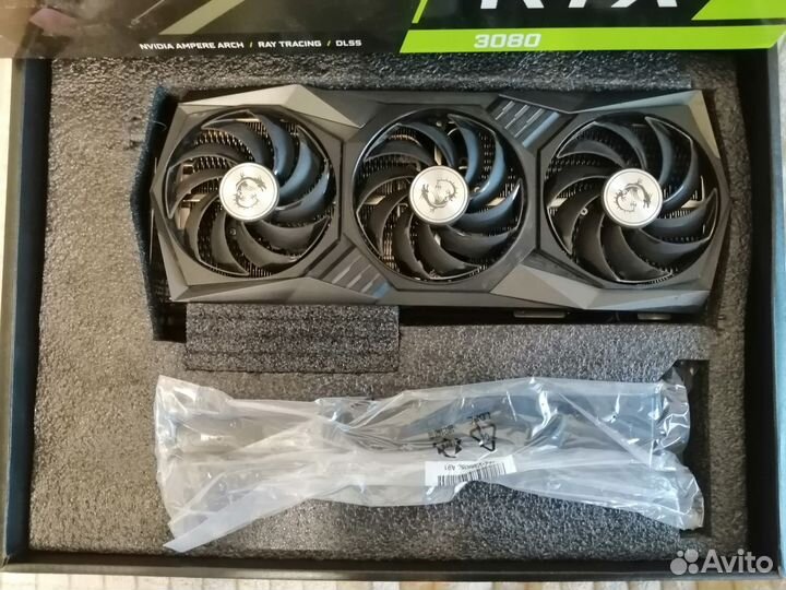 Видеокарта MSI geforce RTX 3080
