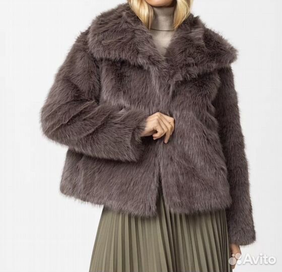Искусственная шуба короткая