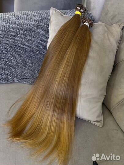 Волосы для наращивания срез 45 см детские