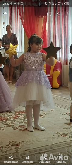 Платье праздничное 134