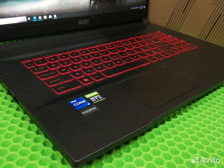 Игровая Мощь MSI (17'3-144Hz/i7-12Gen/RTX3050/16GB