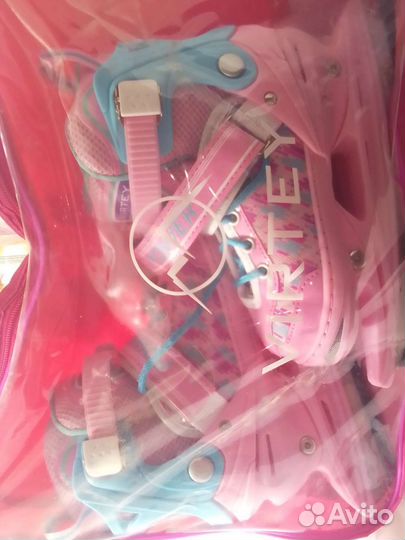 Коньки для девочки раздвижные