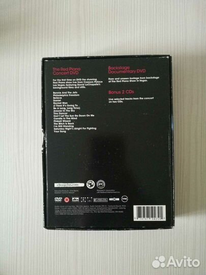 Elton John. Red Piano (2 DVD + CD)