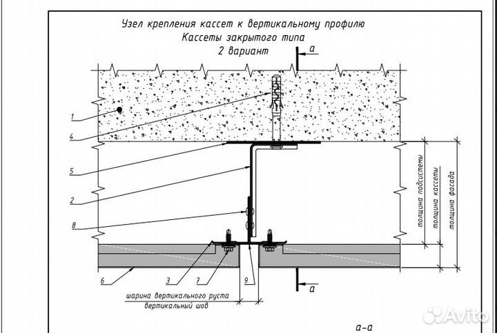 Фасадные кассеты Панели металлические