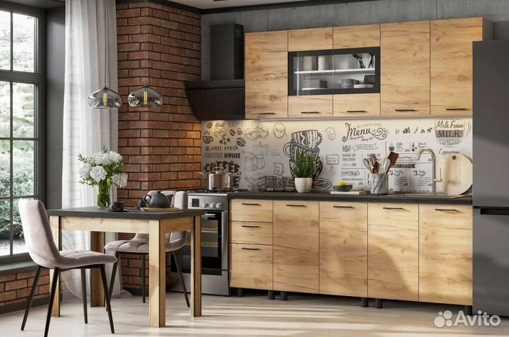 Кухонный гарнитур 2,0м. Стиль Лофт. В наличии