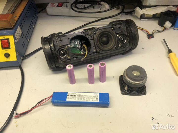 Ремонт колонок JBL Harman Kardon замена акб