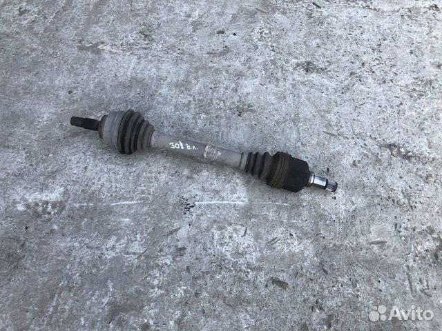 Привод передний левый peugeot 308