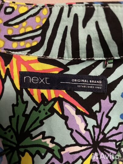 Рубашка летняя мальчику 116 Next