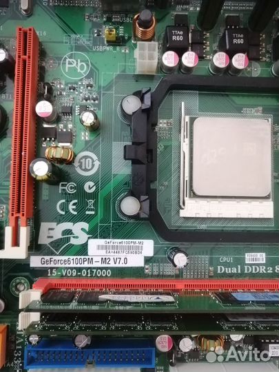 Материнская плата с процессором AM2