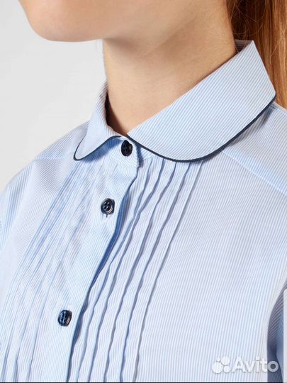 Рубашка блузка школьная для девочки 158-164