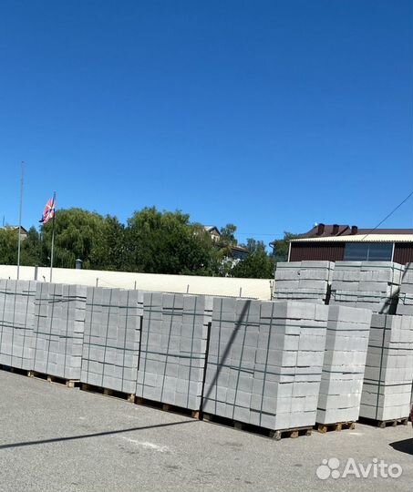 Пеплоблок М35 390х190х190