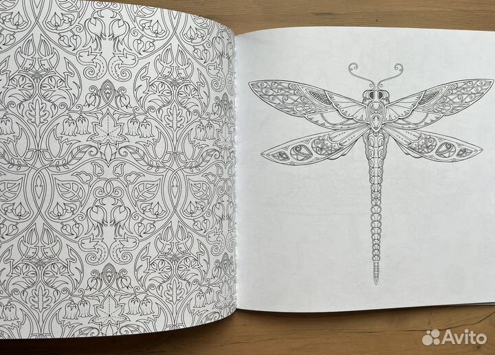 Раскраска. Зачарованный лес