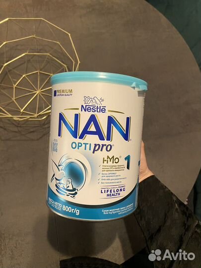 Детская смесь NAN opti pro 1 800 грамм невскрытая