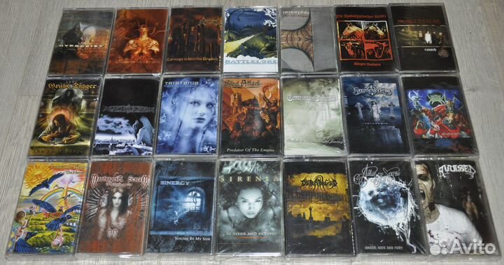 Аудиокассеты от лейбла Irond. новые запечатанные