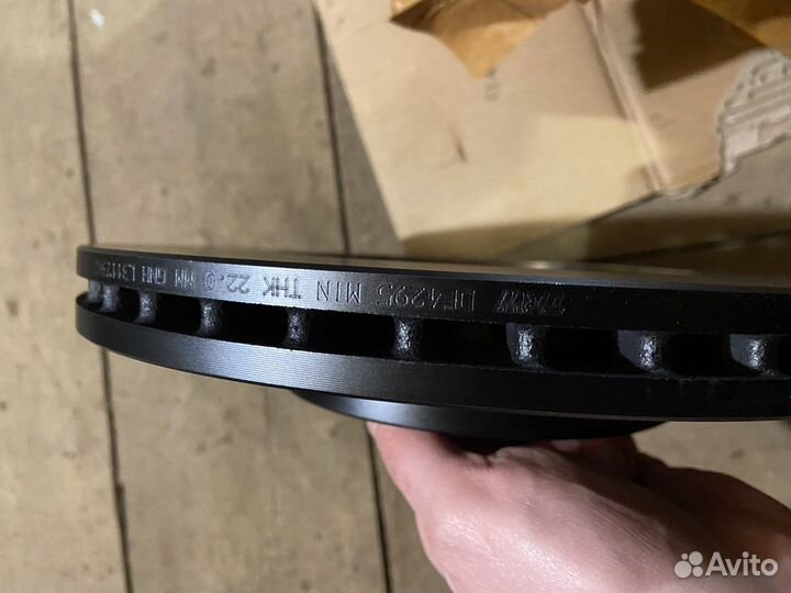 TRW DF 7911 диски тормозные задние