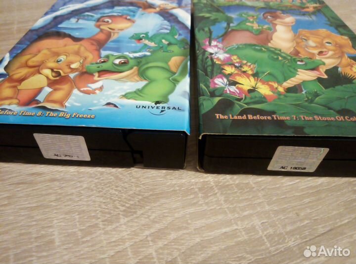 Лицензионные видеокассеты VHS