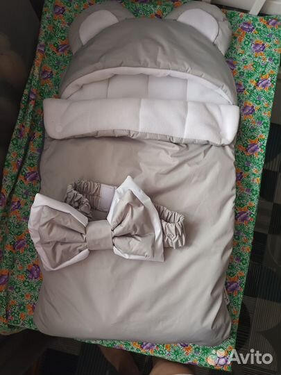 Конверт на выписку весна